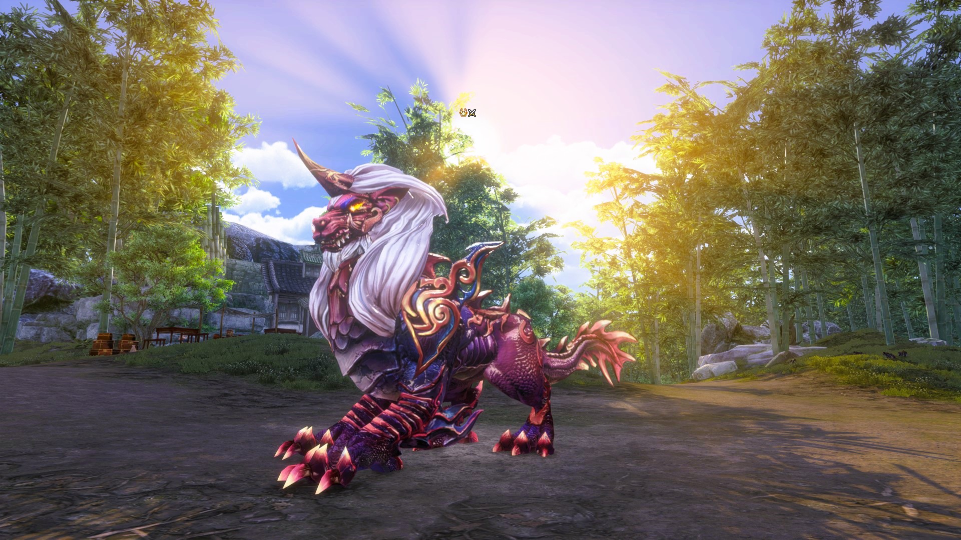 一張含有 天空, 樹狀, 電腦遊戲, 戶外 的圖片